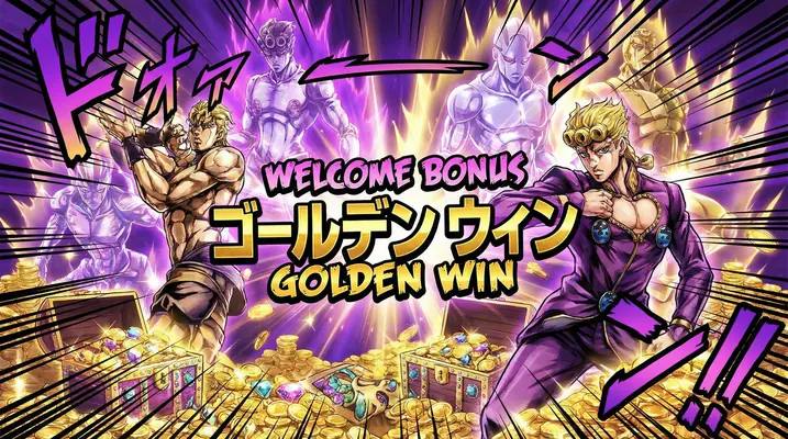 Bônus de Boas-Vindas 333bet - Tesouro dourado com personagens épicos celebrando vitória